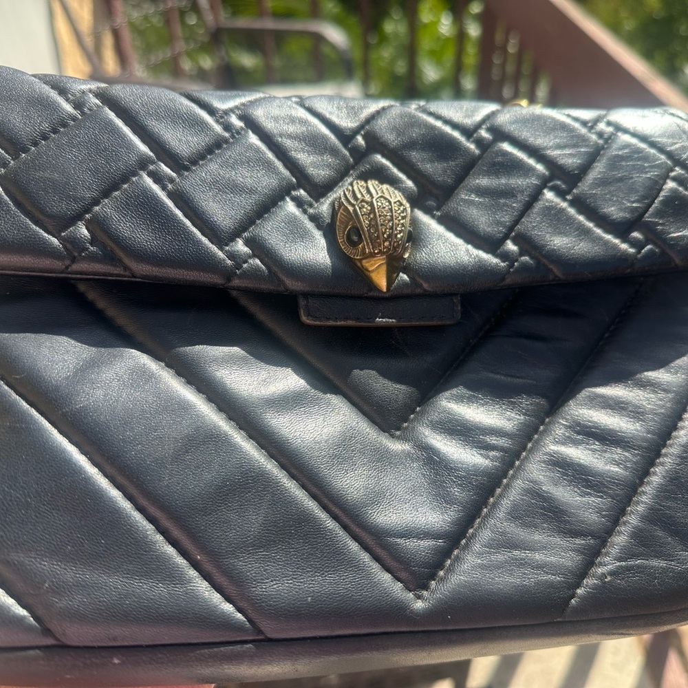 Kurt Geiger Large Black and Gold